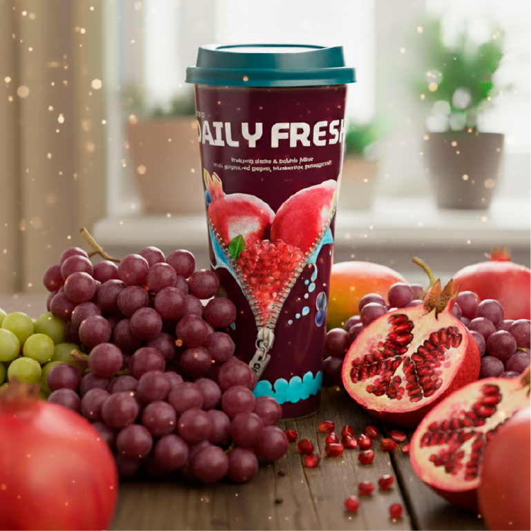 Напиток Bubble juice daily fresh гранат