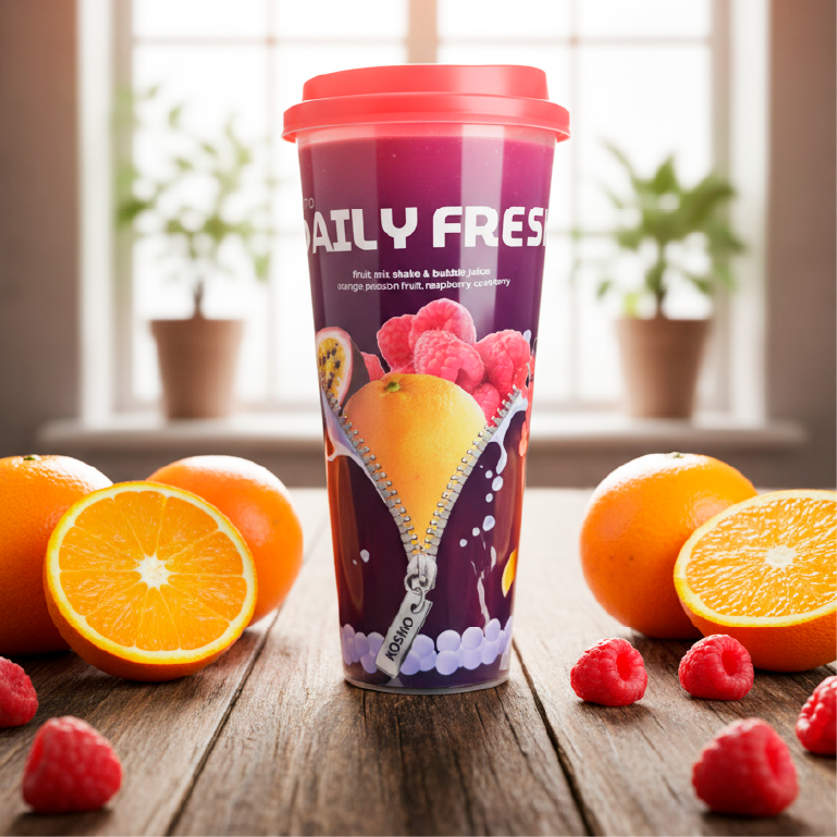 Напиток Bubble juice daily fresh малина